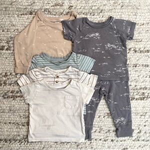 Colored Organics ✨ Bundle ✨ Organic Cotton Nuetral Minimalist Playwear, 6–12M